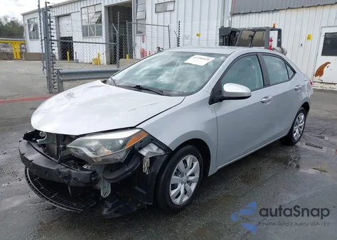 2015 Toyota Corolla Le from USA, damaged, VIN 2T1BURHE8FC239506